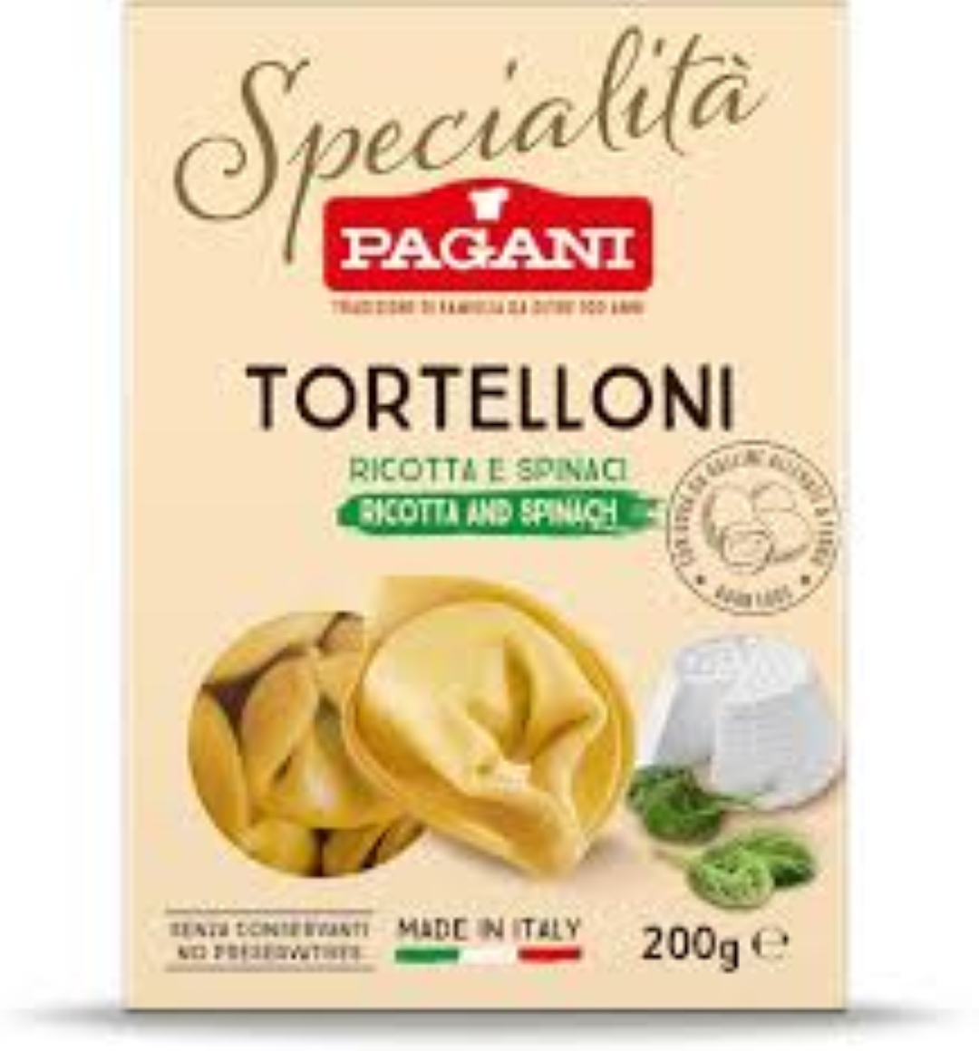 PAGANI TORTELLINI RICOTTA N SPINACI 200G